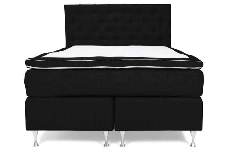 Cloud Komplet Sengepakke 140x200 - Sort/Hvid - Møbler - Senge - Kontinentalsenge