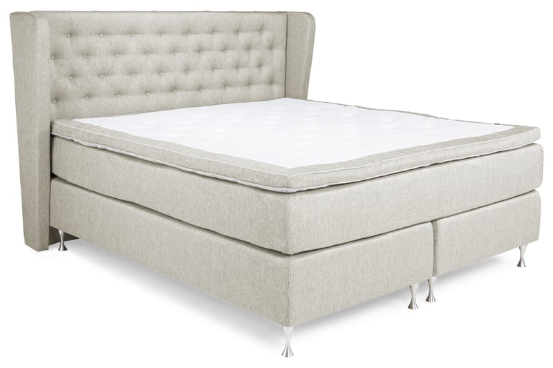 Cloud Komplet Sengepakke 160x200 - Beige - Møbler - Senge - Komplet sengepakke