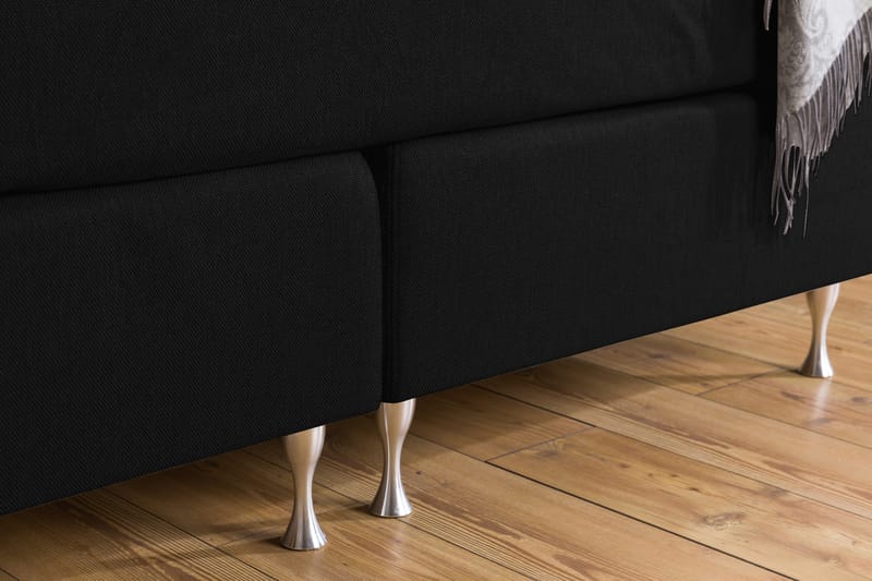 Cloud Komplet Sengepakke 160x200 - Sort - Møbler - Senge - Kontinentalsenge