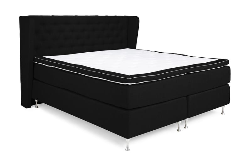 Cloud Komplet Sengepakke 160x200 - Sort - Møbler - Senge - Komplet sengepakke