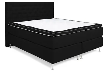 Cloud Komplet Sengepakke 160x200 - Sort - Møbler - Senge - Kontinentalsenge