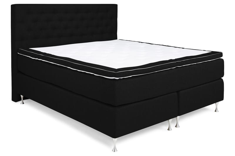 Cloud Komplet Sengepakke 160x200 - Sort - Møbler - Senge - Kontinentalsenge
