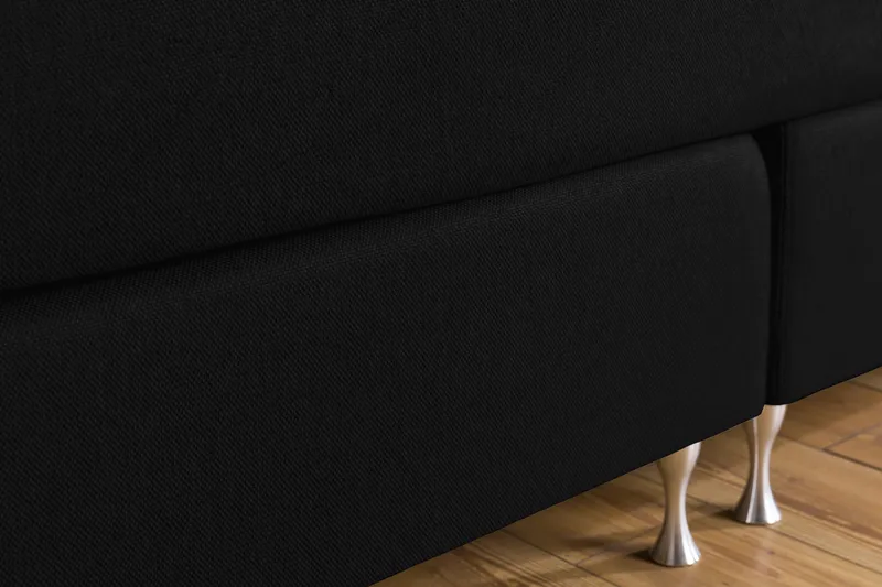 Cloud Komplet Sengepakke 160x200 - Sort - Møbler - Senge - Kontinentalsenge