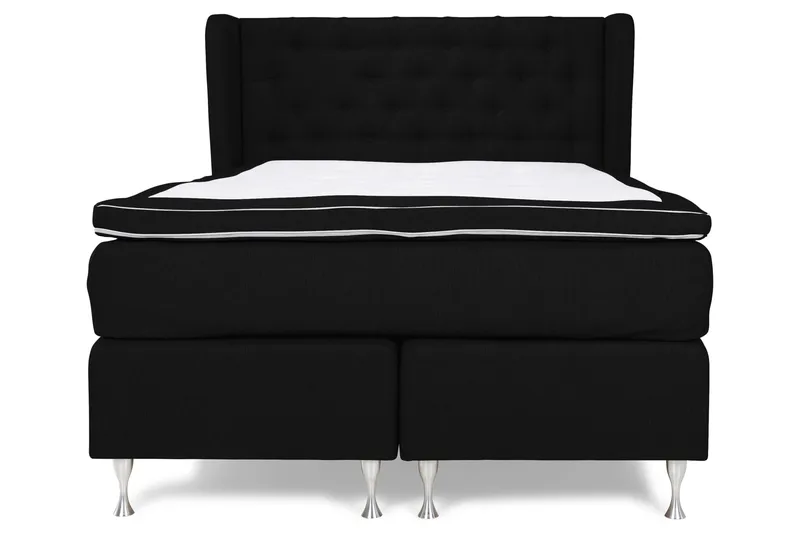 Cloud Kontinentalseng 140x200 - Sort - Møbler - Senge - Kontinentalsenge