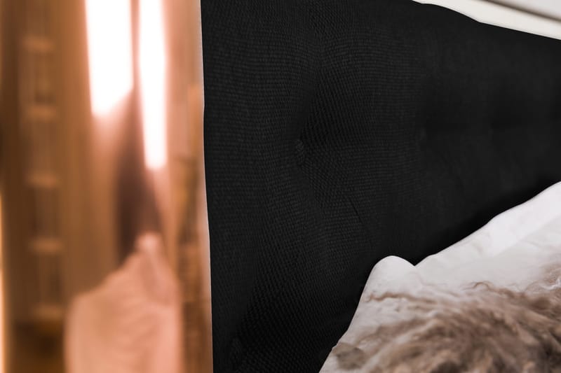 Cloud Kontinentalseng 160x200 - Sort/Hvid - Møbler - Senge - Kontinentalsenge