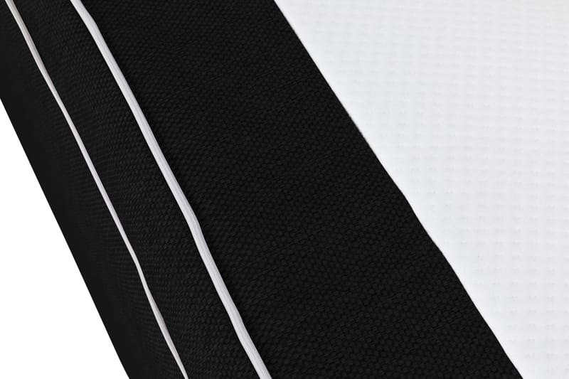 Cloud Kontinentalseng 160x200 - Sort/Hvid - Møbler - Senge - Kontinentalsenge