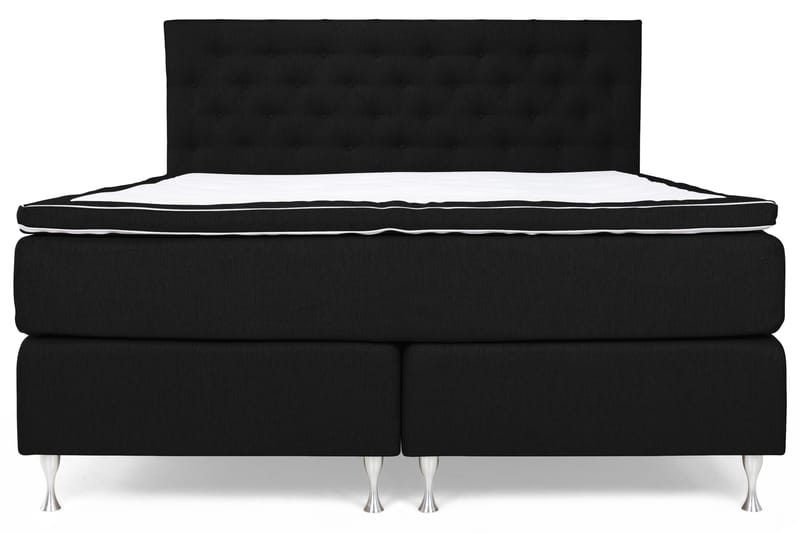 Cloud Kontinentalseng 160x200 - Sort/Hvid - Møbler - Senge - Kontinentalsenge