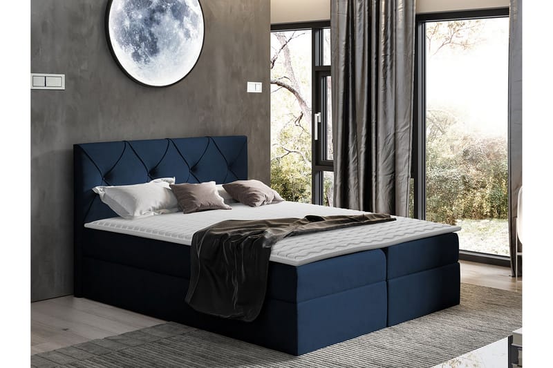 Crystalina Kontinentalseng 200x200 cm - Møbler - Senge - Kontinentalsenge