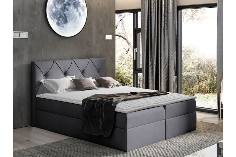 Crystalina Kontinentalseng 200x200 cm - Møbler - Senge - Kontinentalsenge