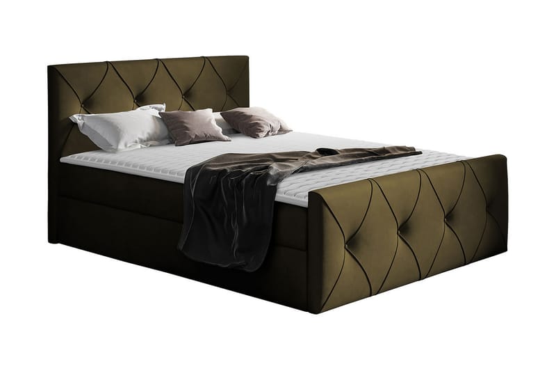 Crystalina Lux Kontinentalseng 140x200 cm - Møbler - Senge - Kontinentalsenge
