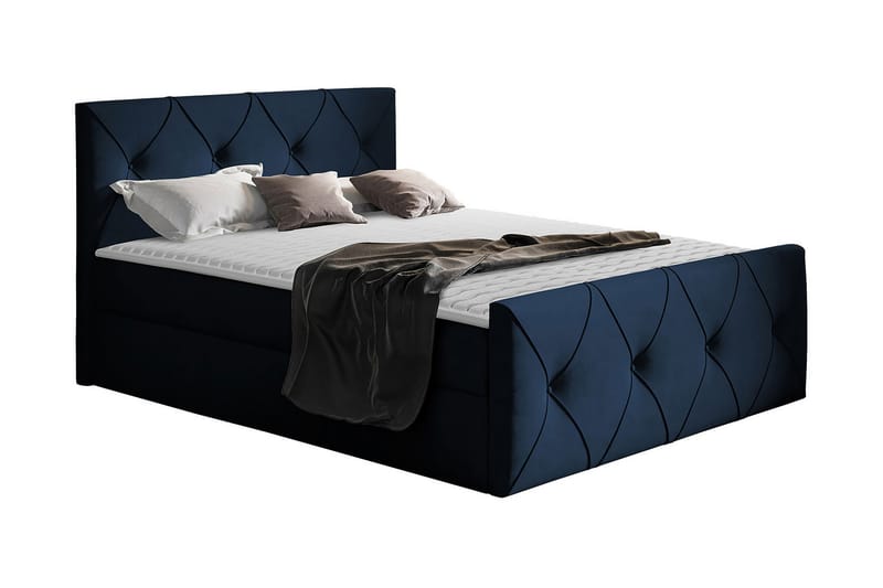Crystalina Lux Kontinentalseng 160x200 cm - Møbler - Senge - Kontinentalsenge