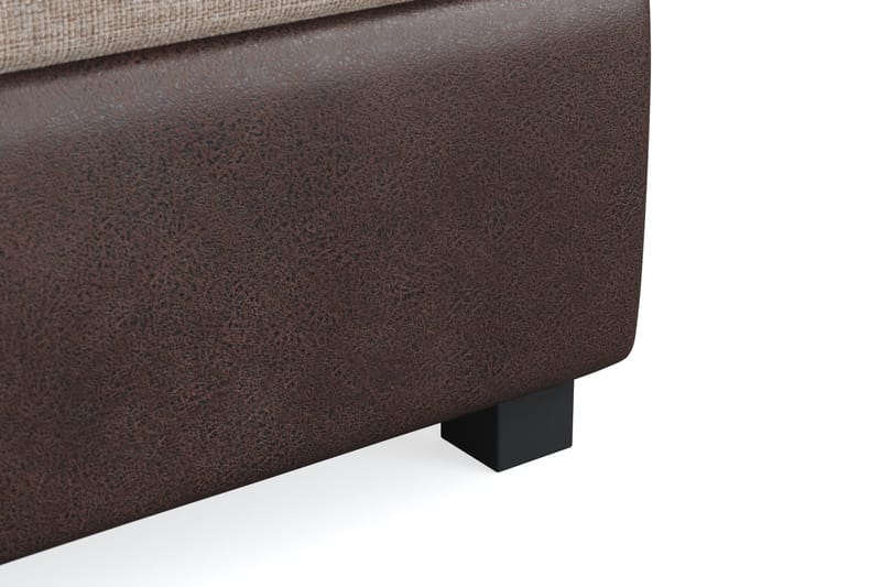 Cuba Sengepakke 140x200 med To Beige Puder - (+Flere valg) Beige/Brun - Møbler - Senge - Kontinentalsenge