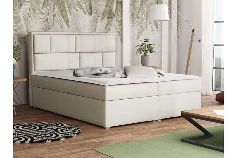 Deco Kontinentalseng 140x215 cm - Beige - Møbler - Senge - Kontinentalsenge