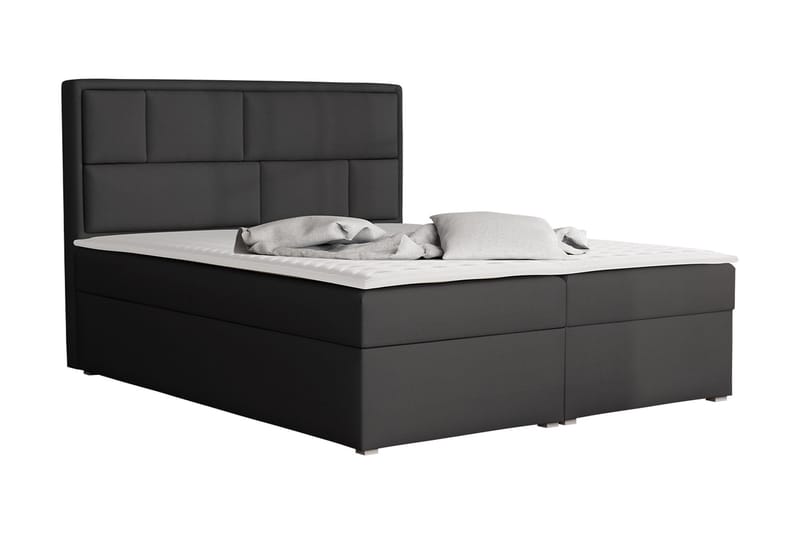 Deco Kontinentalseng 140x215 cm - Sort - Møbler - Senge - Kontinentalsenge
