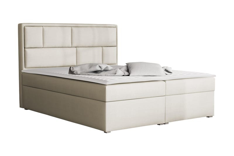 Deco Kontinentalseng 180x215 cm - Beige - Møbler - Senge - Kontinentalsenge