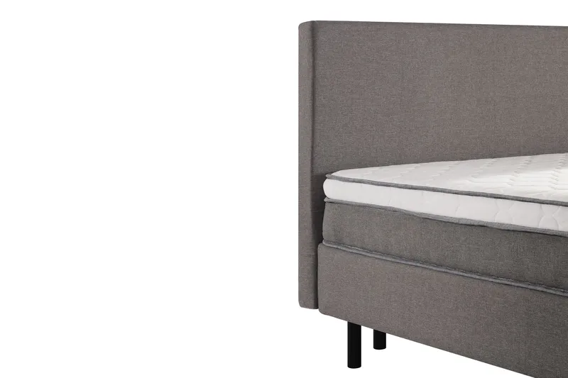 Divine Komplet Sengepakke 180x200 cm - Grå - Møbler - Senge - Kontinentalsenge