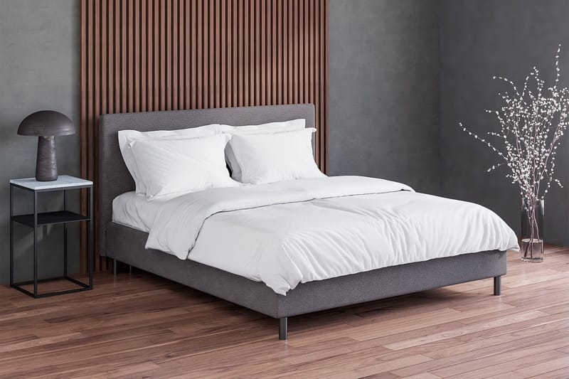 Divine Komplet Sengepakke 180x200 cm - Grå - Møbler - Senge - Kontinentalsenge