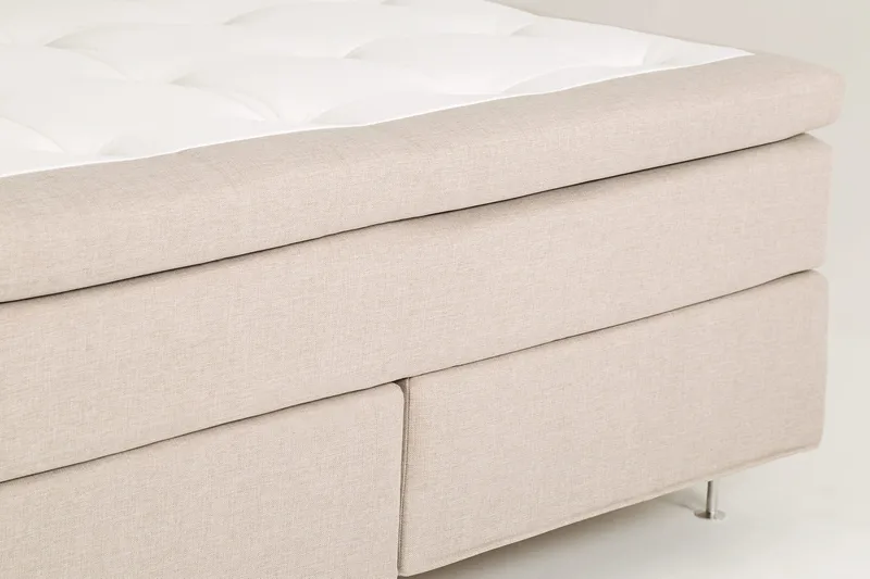Dolly Kontinentalseng 210x210 - Beige - Møbler - Senge - Kontinentalsenge