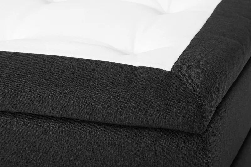 Dolly Kontinentalseng 210x210 Mørkegrå Latex - Møbler - Senge - Kontinentalsenge