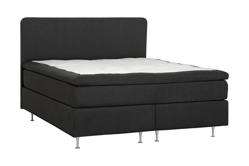 Dolly Kontinentalseng 210x210 Mørkegrå Latex - Møbler - Senge - Kontinentalsenge