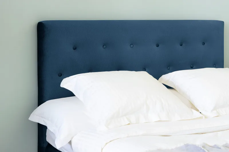 Donte Kontinentalseng 120x200 - Blå - Møbler - Senge - Kontinentalsenge