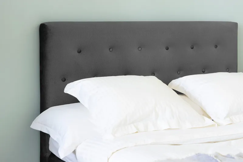 Donte Kontinentalseng 120x200 - Mørkegrå - Møbler - Senge - Kontinentalsenge