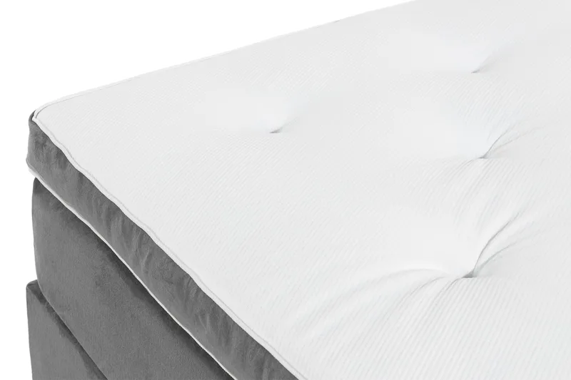 Donte Kontinentalseng 140x200 - Grå - Møbler - Senge - Kontinentalsenge