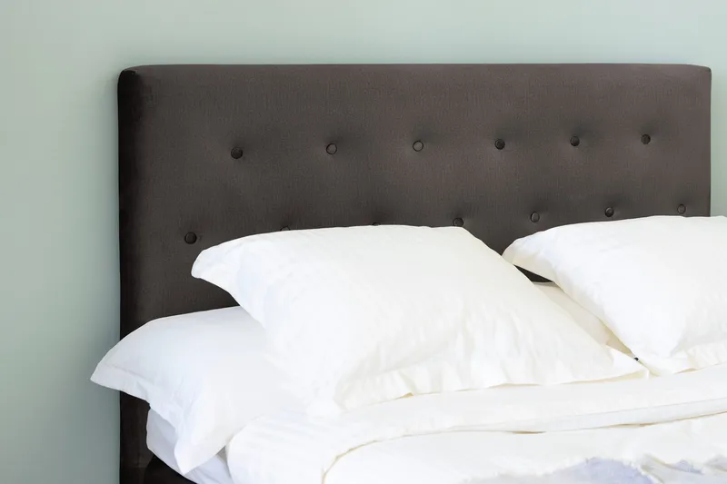 Donte Kontinentalseng 140x200 - Mørkegrå - Møbler - Senge - Kontinentalsenge