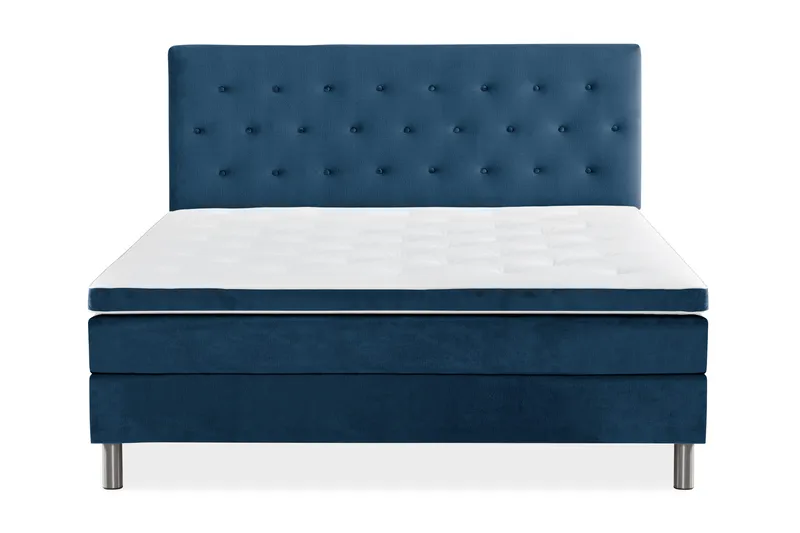 Donte Kontinentalseng 160x200 - Blå - Møbler - Senge - Kontinentalsenge