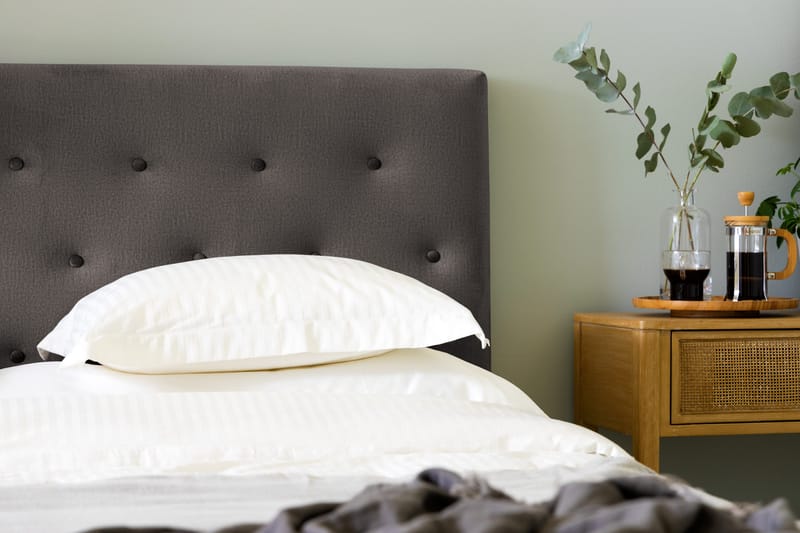 Donte Kontinentalseng 160x200 - Mørkegrå - Møbler - Senge - Kontinentalsenge