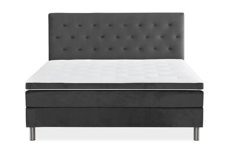 Donte Kontinentalseng 180x200, Mørkegrå