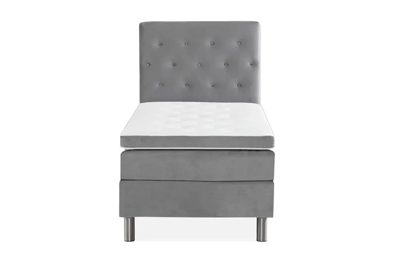 Donte Kontinentalseng 90x200, Grå