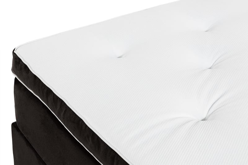 Donte Kontinentalseng 90x200 - Mørkegrå - Møbler - Senge - Kontinentalsenge