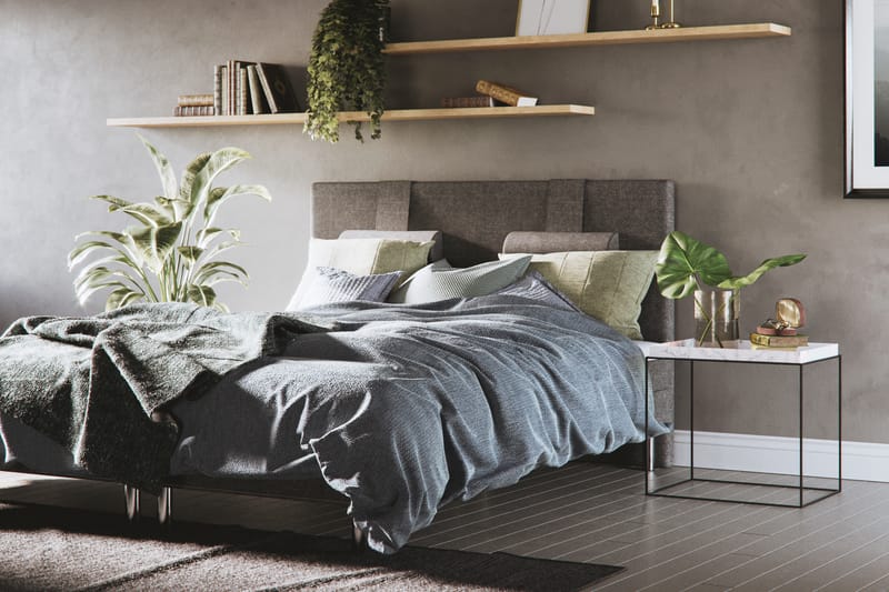 Dream Luksus sengepakke 160x200 viscoseskum - sort - Komplet sengepakke - Kontinentalsenge - Dobbeltsenge