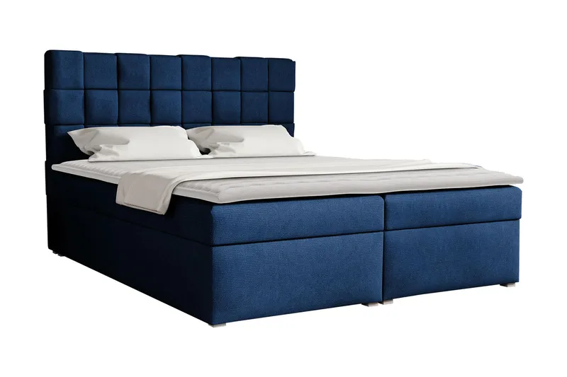 Eirado Kontinentalseng 160x200 cm - Blå - Møbler - Senge - Kontinentalsenge
