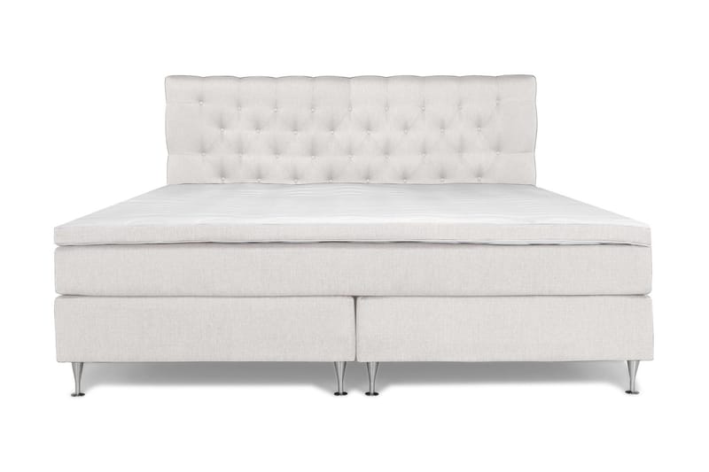Elite Premium sengepakke 160x200 hård/hård Latex - Beige - Komplet sengepakke - Kontinentalsenge - Dobbeltsenge