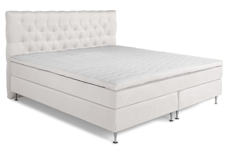 Elite Premium sengepakke 160x200 hård/hård Latex - Beige - Komplet sengepakke - Kontinentalsenge - Dobbeltsenge