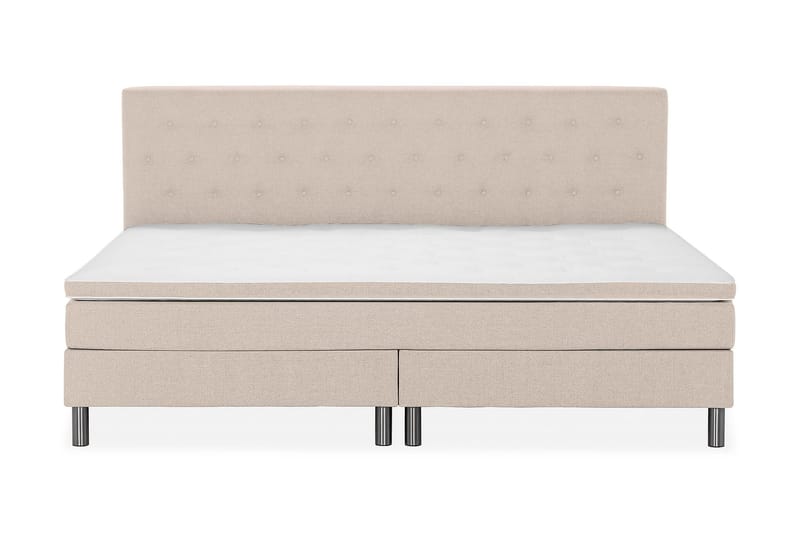 Ella Familieseng 240x200  cm - (+Flere valg) Beige - Kontinentalsenge