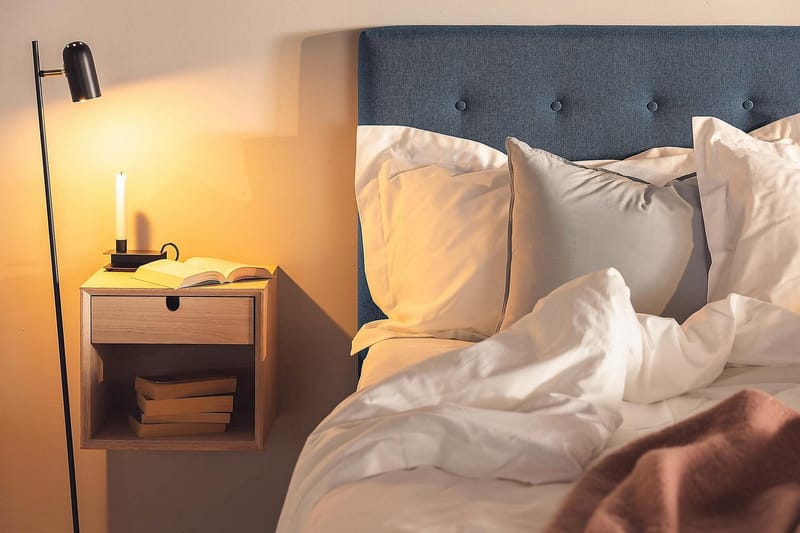 Ella Familieseng 240x200  cm - (+Flere valg) Mørkeblå - Møbler - Senge - Kontinentalsenge