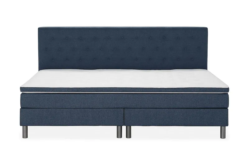 Ella Familieseng 240x200  cm - (+Flere valg) Mørkeblå - Møbler - Senge - Kontinentalsenge