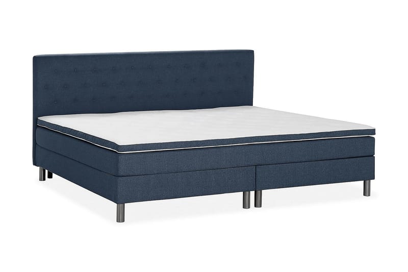 Ella Familieseng 240x210  cm - (+Flere valg) Mørkeblå - Møbler - Senge - Kontinentalsenge
