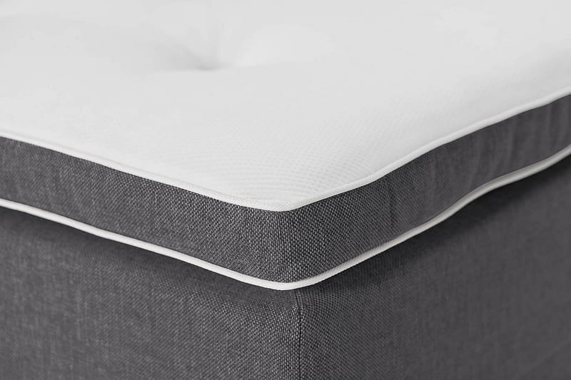 Ella Familieseng 240x210  cm - (+Flere valg) Mørkegrå - Møbler - Senge - Komplet sengepakke