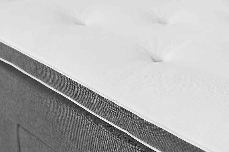 Ella Familieseng 240x210  cm - (+Flere valg) Mørkegrå - Møbler - Senge - Komplet sengepakke