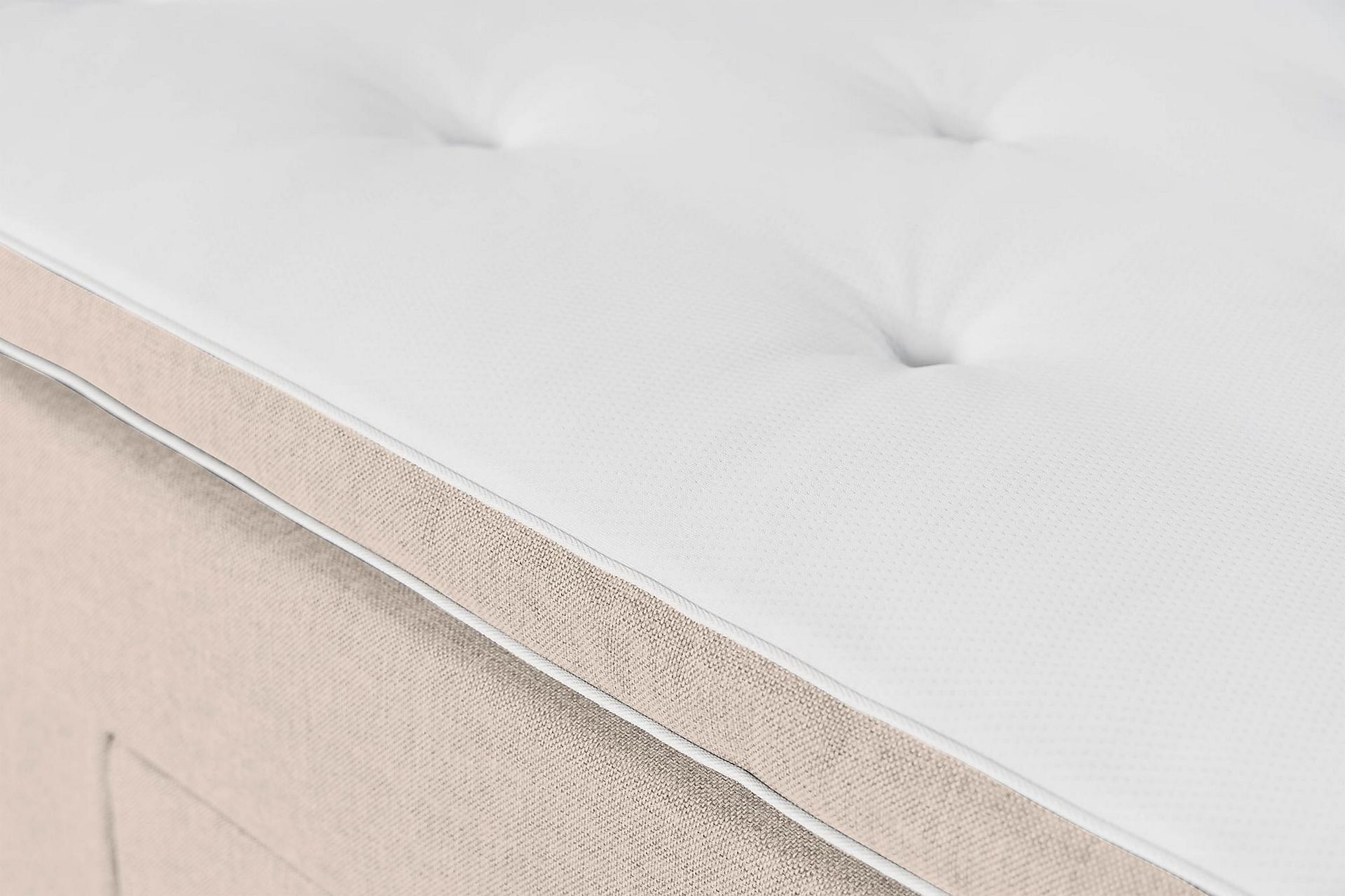Ella Familieseng 280x200  cm - (+Flere valg) Beige - Møbler - Senge - Komplet sengepakke