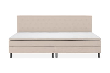 Ella Familieseng 280x200  cm - (+Flere valg) Beige - Møbler - Senge - Komplet sengepakke