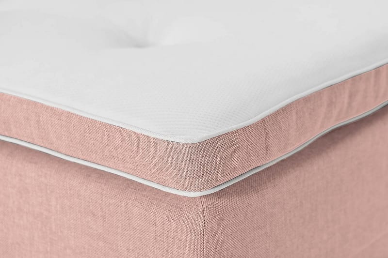 Ella Familieseng 280x200  cm - (+Flere valg) Lyserød - Møbler - Senge - Komplet sengepakke