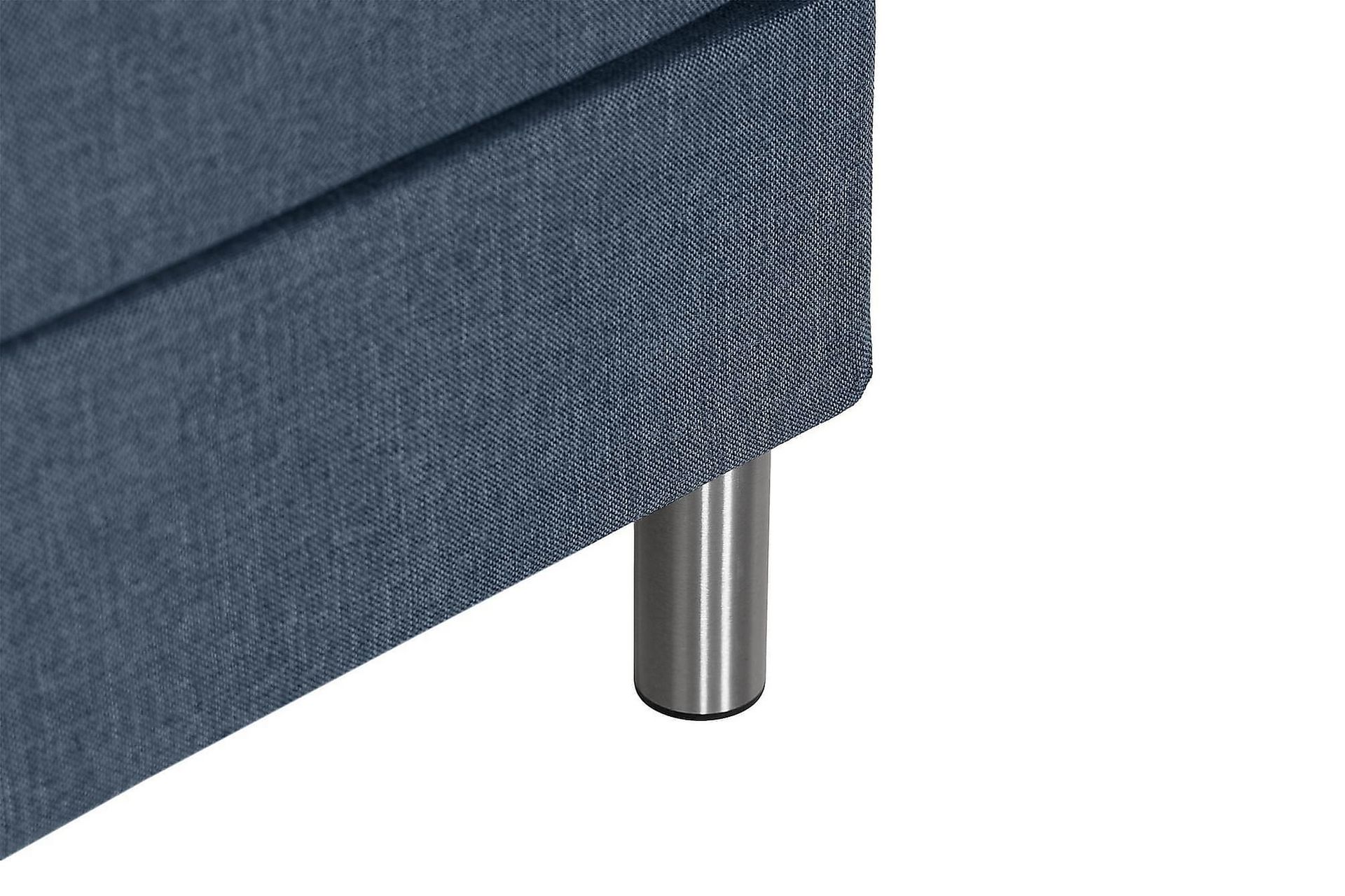 Ella Familieseng 280x200  cm - (+Flere valg) Mørkeblå - Møbler - Senge - Komplet sengepakke