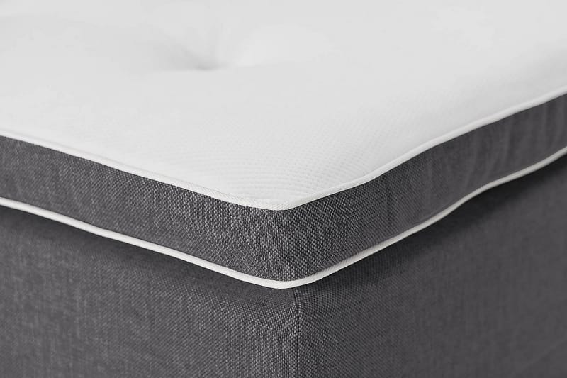Ella Familieseng 280x200  cm - (+Flere valg) Mørkegrå - Møbler - Senge - Komplet sengepakke
