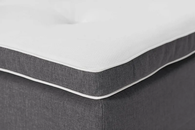 Ella Familieseng 280x200  cm - (+Flere valg) Mørkegrå - Møbler - Senge - Kontinentalsenge