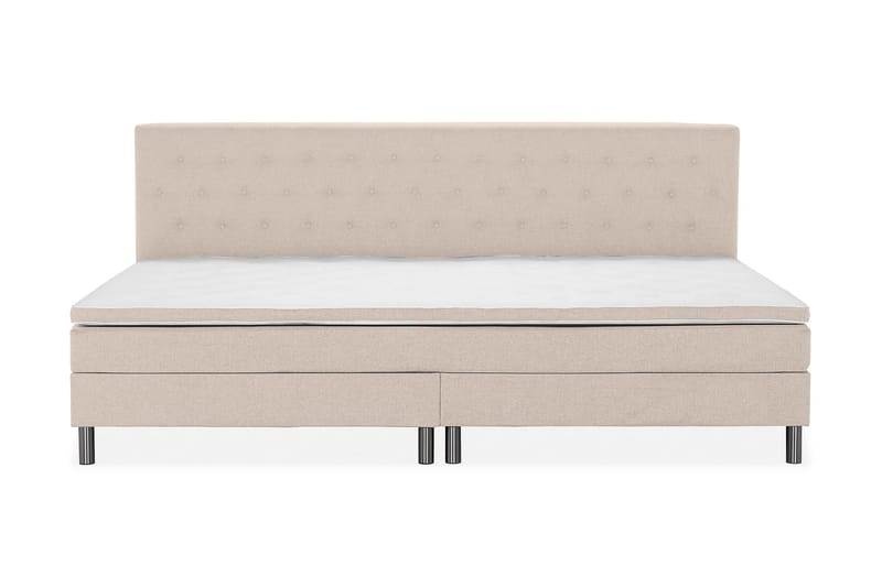 Ella Familieseng 280x210  cm - (+Flere valg) Beige - Kontinentalsenge